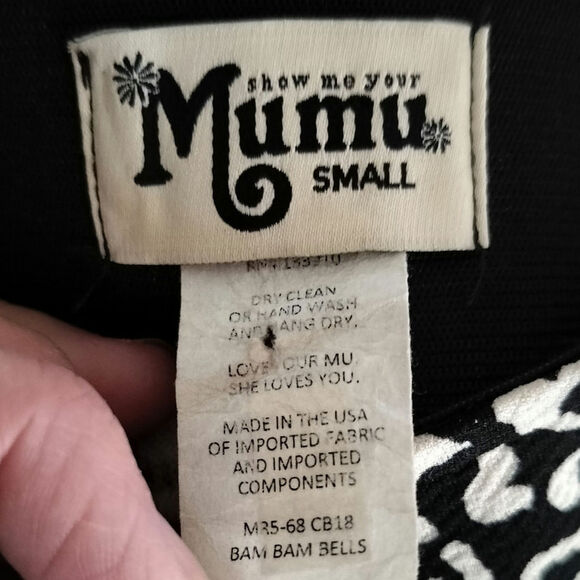 Show Me Your Mumu Size S Bam Bam Bells Flare Leg Pants Animal Leopard Print - Picture 3 of 4